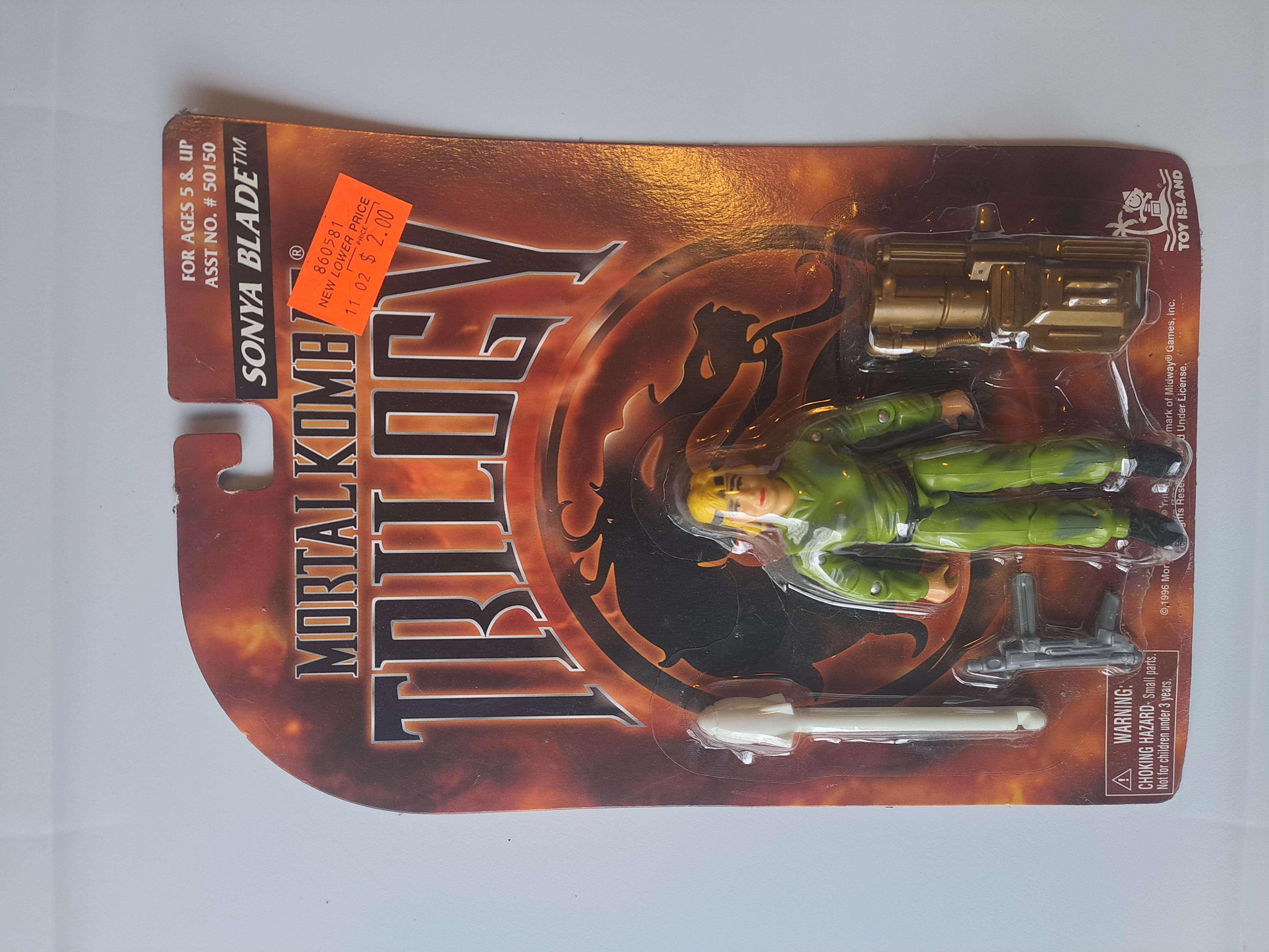 Sonya Blade Trilogy MOSC