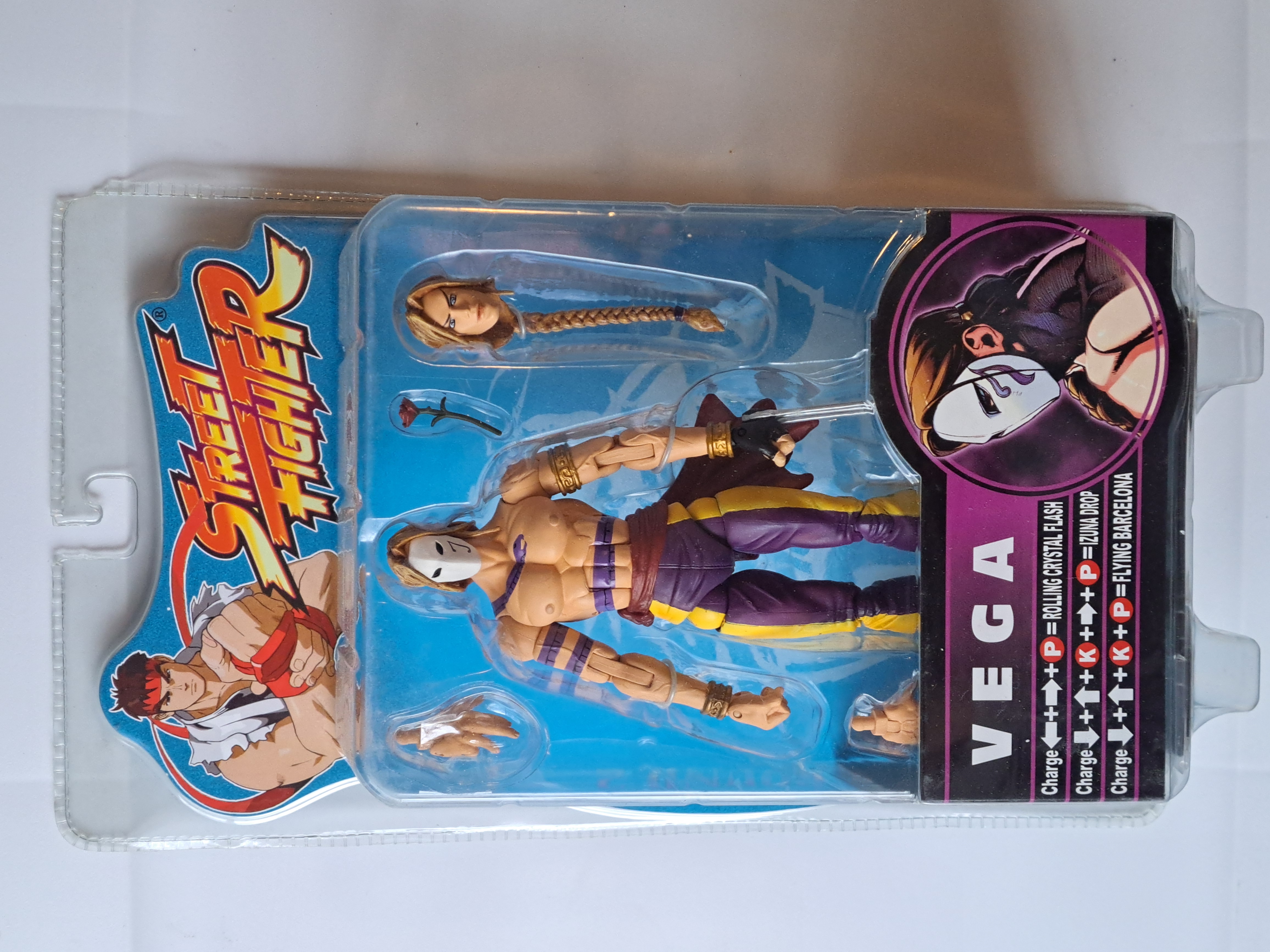 Street Fighter Round 2 Vega MOSC